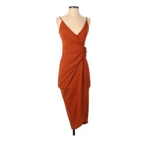H&M rust colored dress